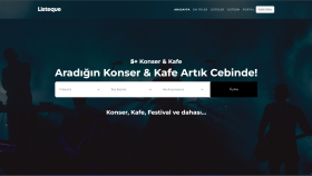 Kafe Listeleme Web Sitesi