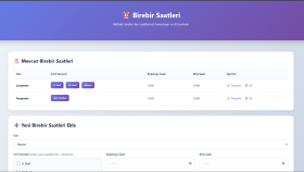 🎓 Dershaneler İçin Birebir Eğitim Takip Sistemi