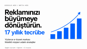 17 yıllık tecrübemle dijital reklamlar yönetip ölçümlüyorum