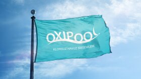 oxipool havuz sistemleri logo çalışması