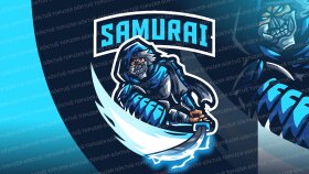 Samurai Logo Tasarım Çalışması