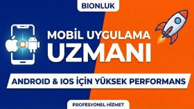 tüm Android ve IOS uygulamanızı yapabilirim