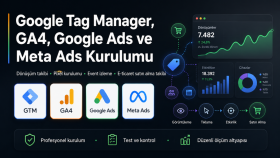google analytics ve facebook pixel kurulumlarınızı yaparım