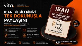 işletmenize İban Nfc kartı hazırlıyorum