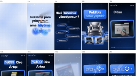 Brandon Ajans için 3D efektli promo tasarımı