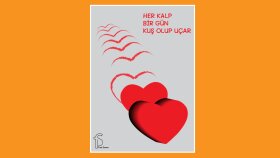 14 Şubat - Yaratıcı afiş tasarımı - 2024