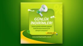 Toptan Market - Sosyal Medya Post Çalışmaları