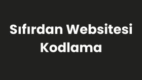 sıfırdan profesyonel internet siteleri yaparım