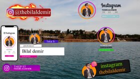 Ben, youtube için instagram bandı hazırlarım