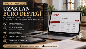 hukuk bürolarına uzaktan ofis desteği sunarım