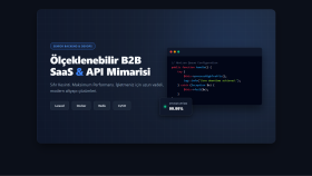 Laravel ile ölçeklenebilir B2B SaaS ve API geliştiririm