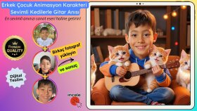 yapay zeka ile çocuklara özel portreler yaparım