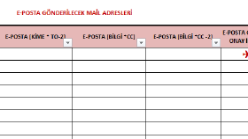 Toplu Mail ve Ek Gönderme