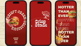 Crisp Stack Sosyal Medya Tasarımları
