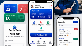 Servis Firmaları İçin Profesyonel Servis Takip Uygulaması