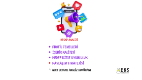 sosyal medya analizi yaparak stratejinizi belirleyebilirim