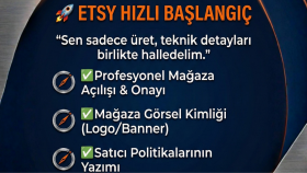 Etsy hesabını seninle kuruyorum ve kazanmayı öğretiyorum