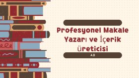 deneyimli geçmişimle akademik makaleler yazarım