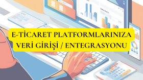e-ticaret sitelerine veri girişi ve entegrasyonu yapıyorum
