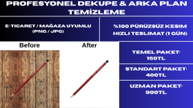 E-Ticaret Ürün Dekupe & PNG