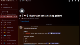 Discord - Örnek Topluluk Sunucusu