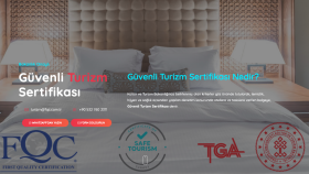 Güvenli Turizm Sertifikası Web Sitesi