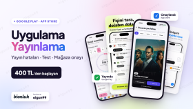 uygulamanızı Google Play ve App Store'da yayınlarım