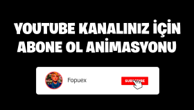 Youtube abone ol animasyonu