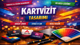markanızı yansıtan profesyonel kartvizitler tasarlarım