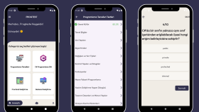 Progtest Mobil Uygulaması (Play Store'da Yayında)