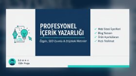  projeleriniz için özgün hikaye ve içerikler kurgularım