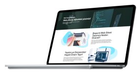 Dijital Ajans Web Sitesi Sayfa Tasarımı