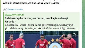 Telegram Haber Botu