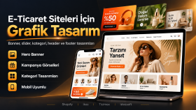 e-ticaret siteniz için grafik tasarım yaparım