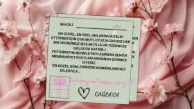 TAKI MARKASI TEŞEKKÜR KARTI ÇALIŞMASI
