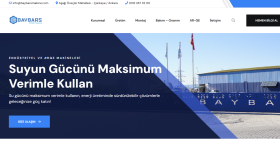Baybars Makina - Kurumsal Web Tasarımı
