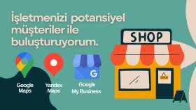 potansiyel müşterilerin sizi daha kolay bulmasını sağlıyorum
