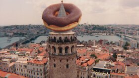 Galata Kulesi Donut CGI Reklam Örneği