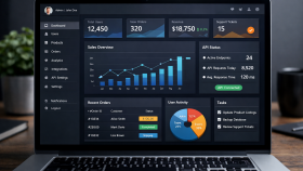 işletmenize özel admin panel geliştiririm