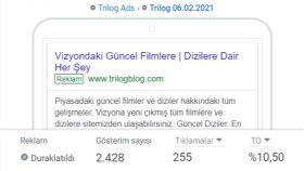 Trilog Blog - Google Ads Kampanyası