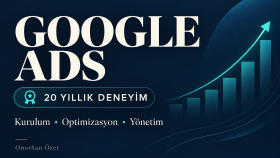 20 yıllık deneyimle Google Ads reklamlarınızı yönetirim