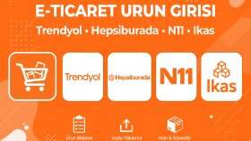 Trendyol için ürün girişi yaparım