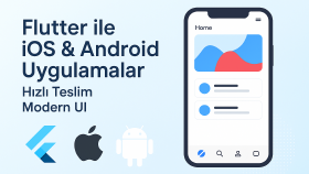 flutter ile fikirlerinizi mobil uygulamalara dönüştürüyorum