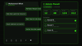 Nihat Portfolyo - Modern Web Sitesi