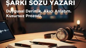 bestenize duygu katacak profesyonel şarkı sözleri yazıyorum
