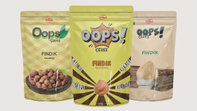 Oops - Kuruyemiş Etiket ve Ambalaj Tasarımı