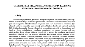 Gayrimenkul Piyasaları Kitap Bölümü