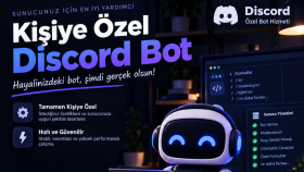 kişiye özel isteğe özel discord botu yapabilirim