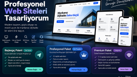 modern ve profesyonel web siteleri tasarlarım