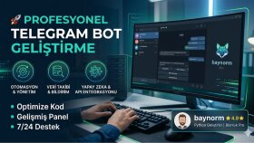 istediğiniz botu yazabilirim
